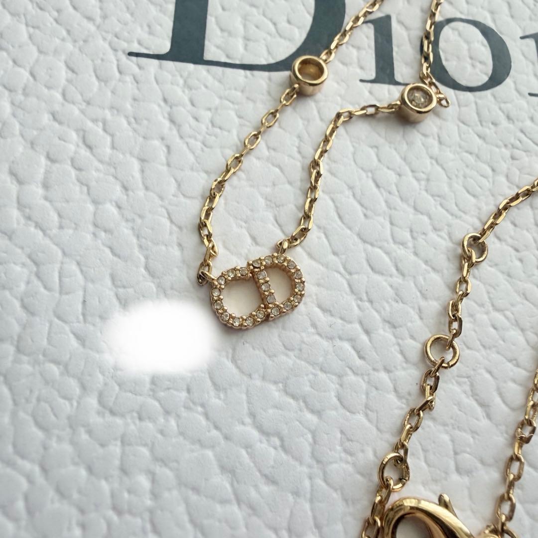 Christian Dior ネックレス ゴールド