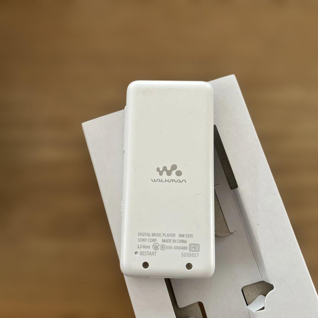 ソニーウォークマンNW-S315 16GB ワイヤレスステレオヘッドセット付