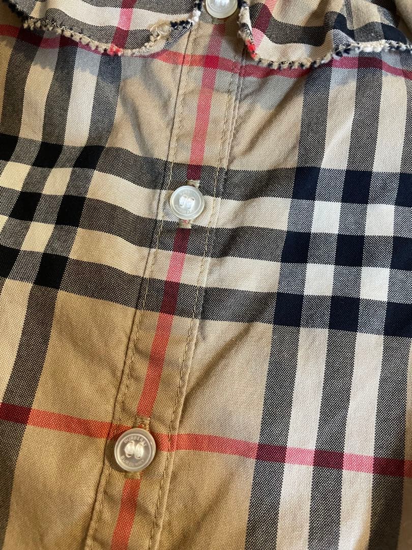 専用　BURBERRY バーバリー　ロンドン ノバチェック　ロンパース　80