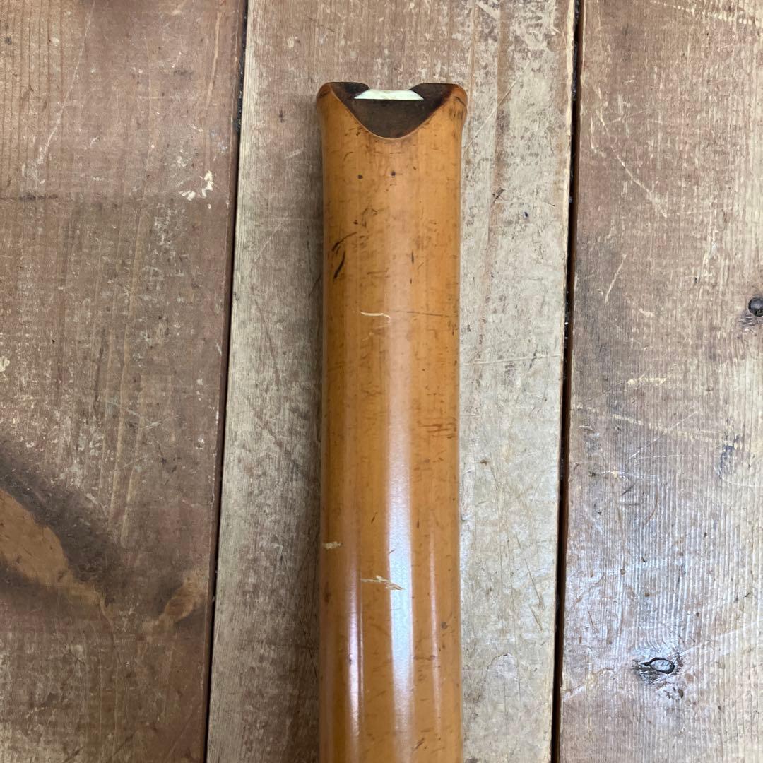 昭和レトロ 尺八 竹製 木管楽器 管楽器 雅楽器 古楽器 和楽器 楽器 笛 竹笛