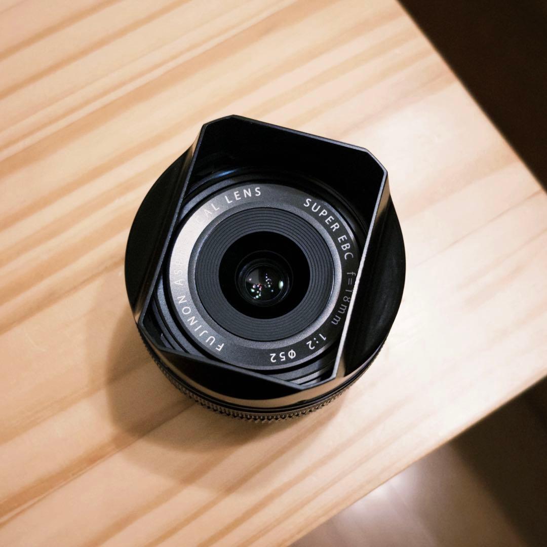 (極美品)FUJIFILM XF18mm F2 R