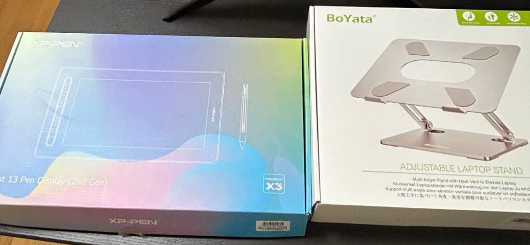 液タブ xp-pen Artist 13セカンド　スタンド（別会社）付き