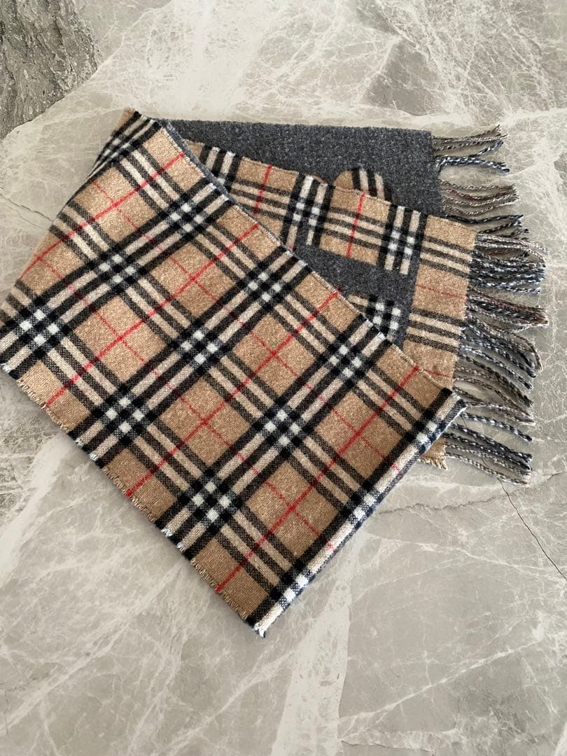 BURBERRY チェック柄マフラー