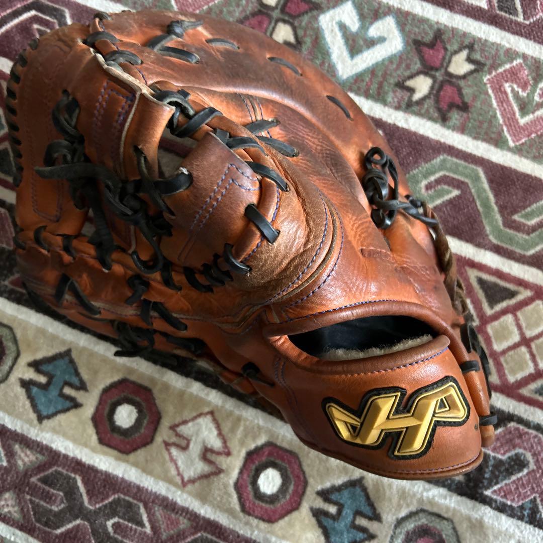 ハタケヤマ左用ファーストミット硬式グローブ