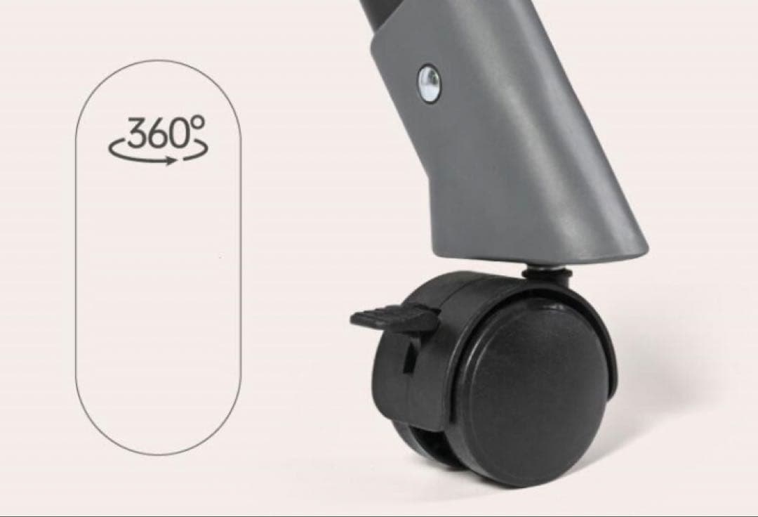 ベビーベッド キャスター付き