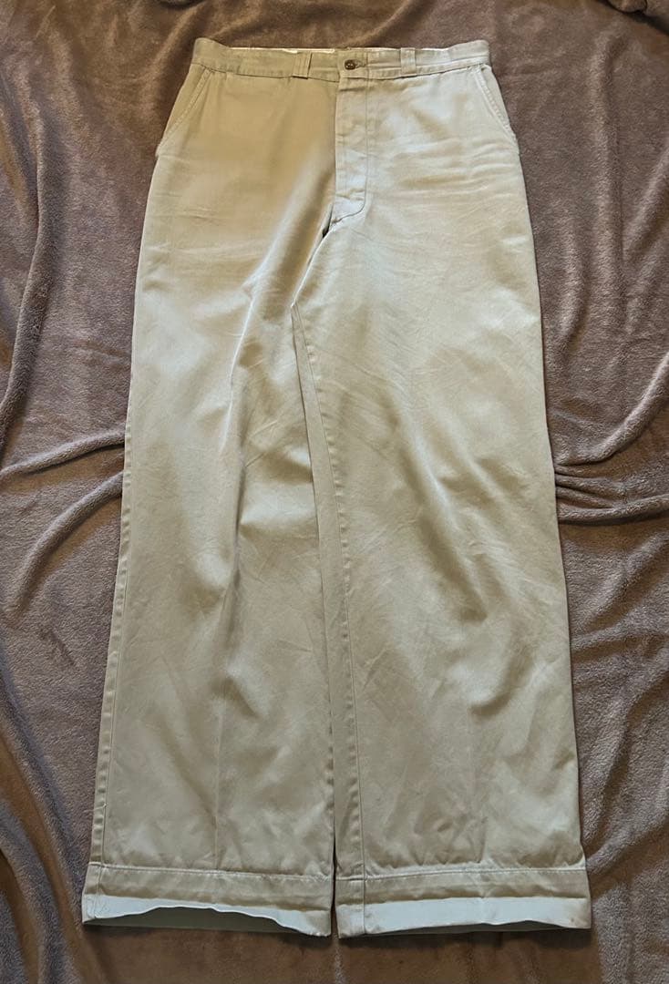 パンツ 50s us.army chino trousers pants w32