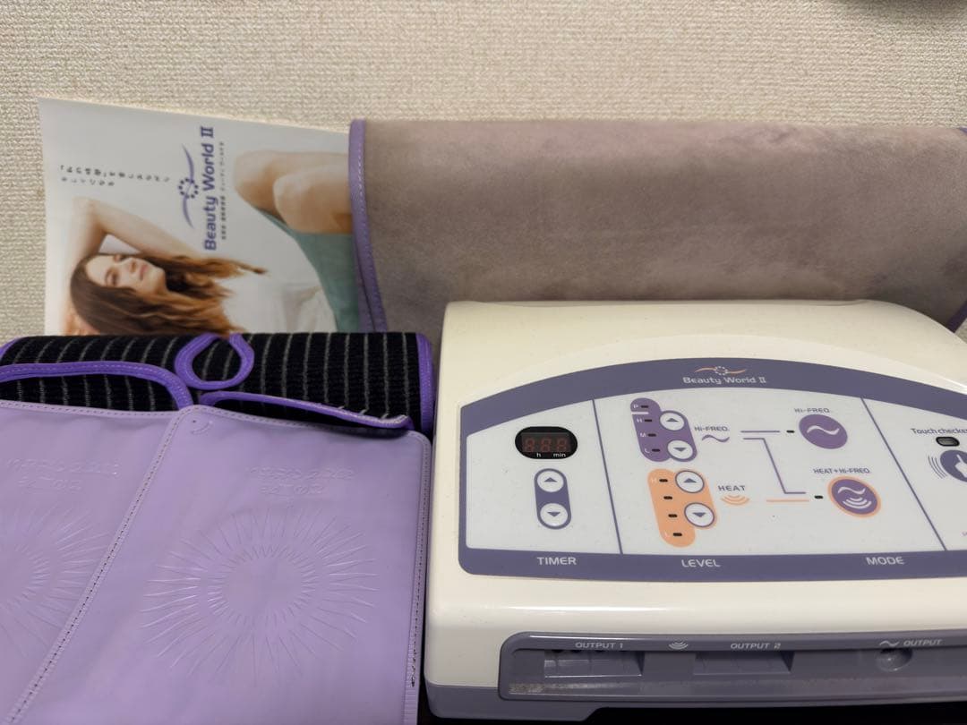 Beauty World Ⅱ ビューティワールドⅡ 高周波温熱美容器