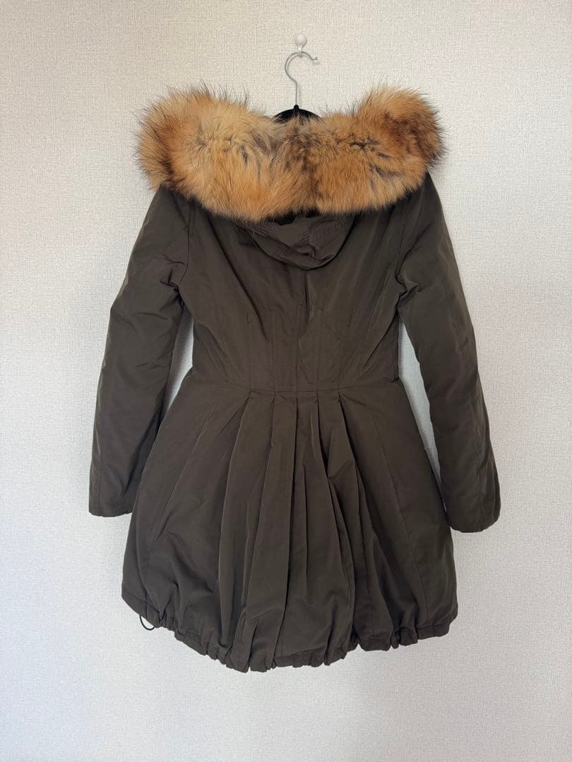 MONCLER モンクレール ファー付きダウンコートARRIOUS モッズコート