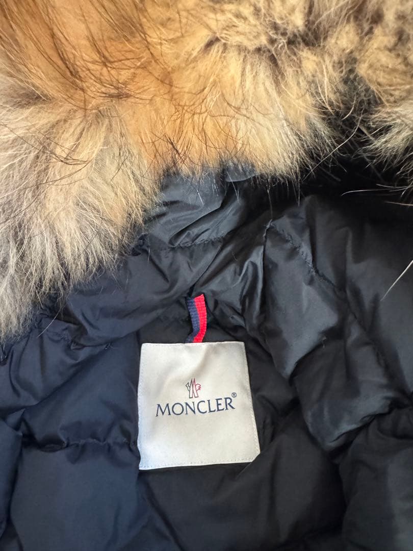 MONCLER モンクレール ファー付きダウンコートARRIOUS モッズコート