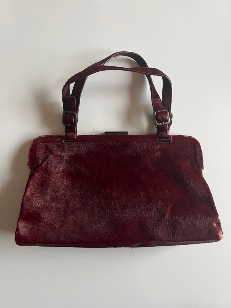 バッグ FW1997 PRADA UNBORN CARF HAND BAG