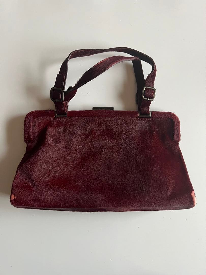 バッグ FW1997 PRADA UNBORN CARF HAND BAG