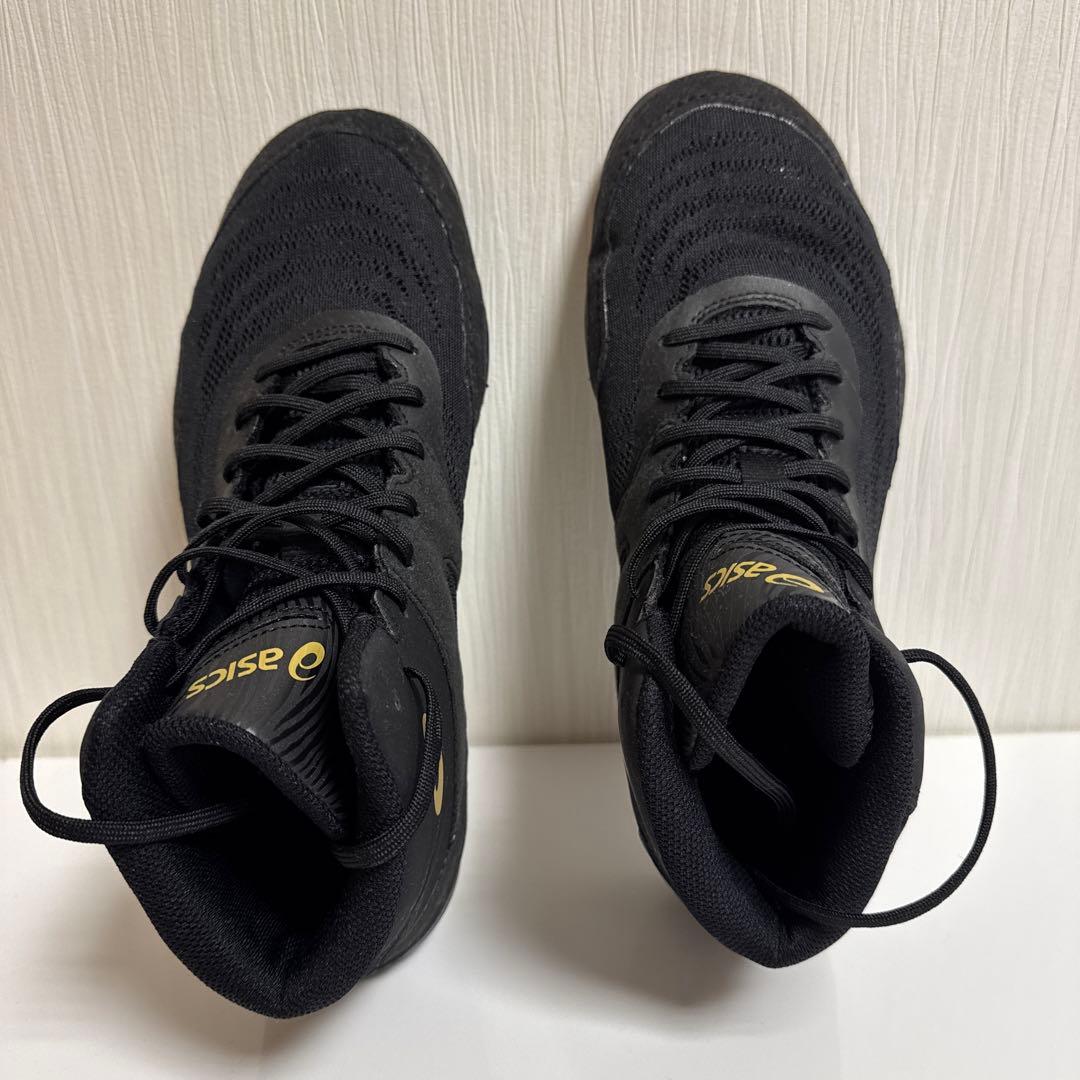asics レスリングシューズ ブラック