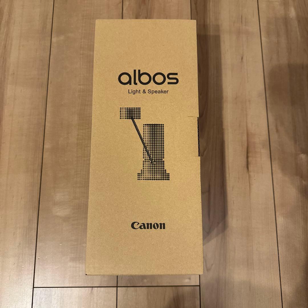 【新品・未開封】キヤノン Canon アルボス albos ライト&スピーカー