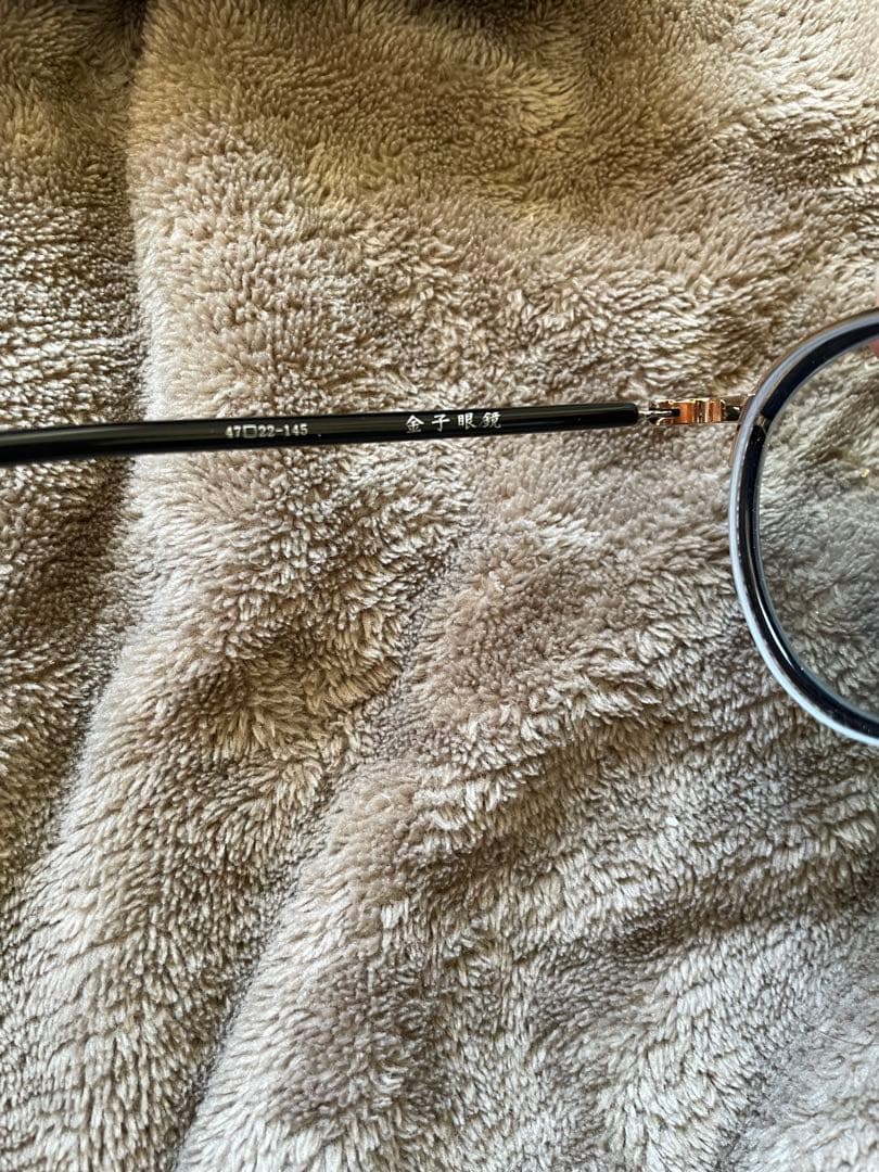 Q*ん様 金子眼鏡　跳ね上げ式