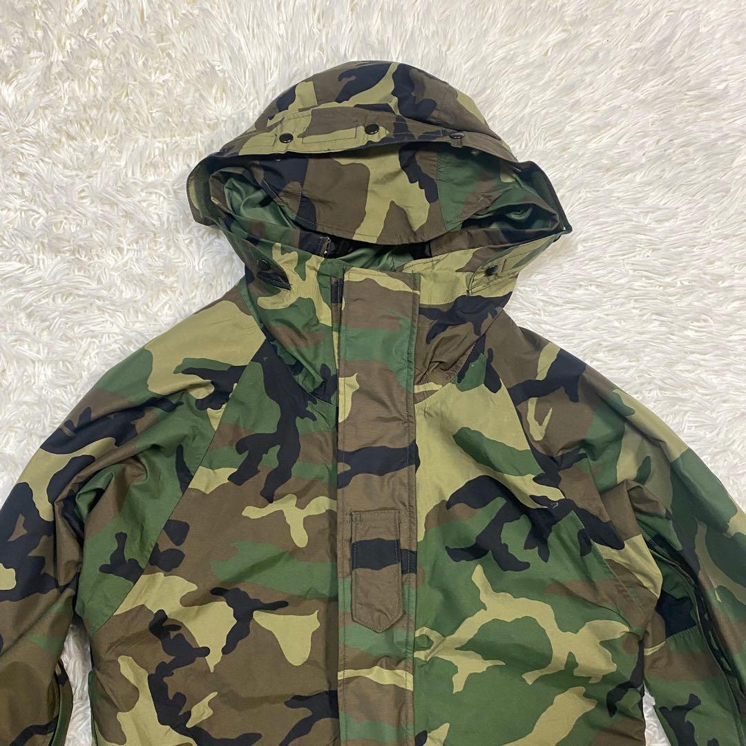 【XS-S】ECWCS Gen1 ウッドランドカモ ゴアテックスパーカー　02年