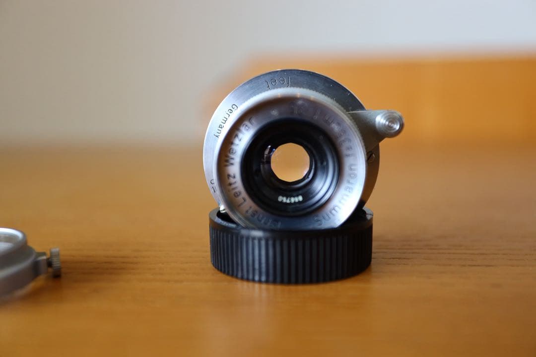 【極美品】純正フィルター付　leica summaron 35mm f3.5 L