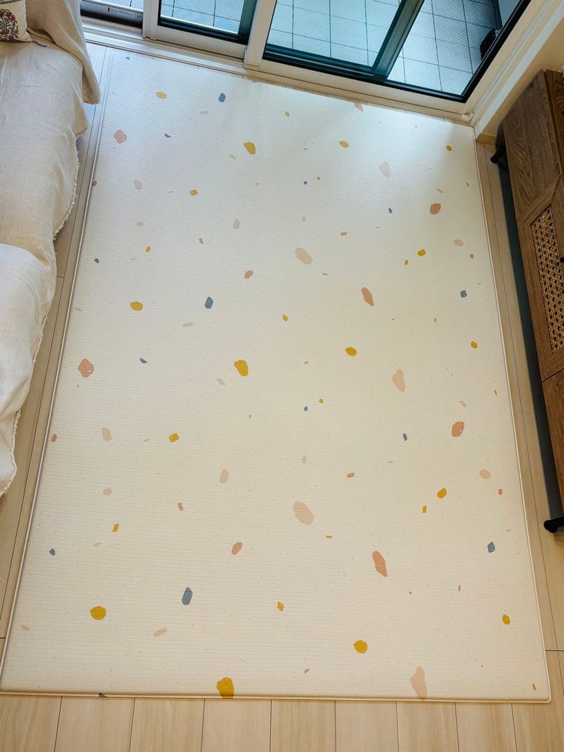 わに様 parklon プレイマットJelly terrazzo 190×130