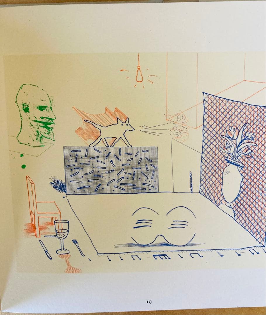 洋書 The Blue Guitar by David Hockney