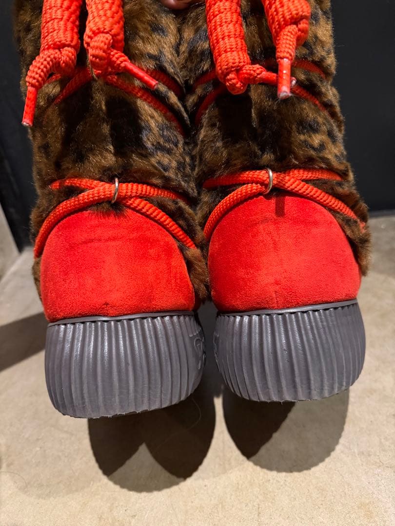 靴 YELLO PAOTU FAUX FUR BOOTS XL