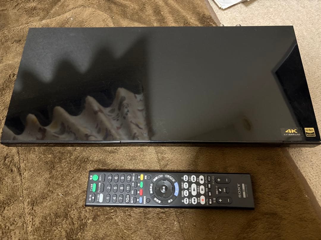 SONY 4K対応ブルーレイレコーダー/ 2017年製