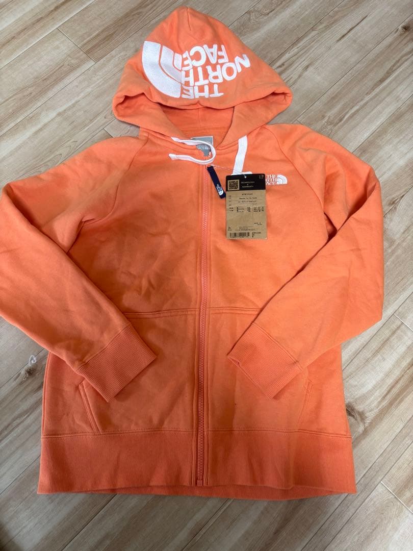 THE NORTH FACE NTW12340 フルジップパーカー M オレンジ