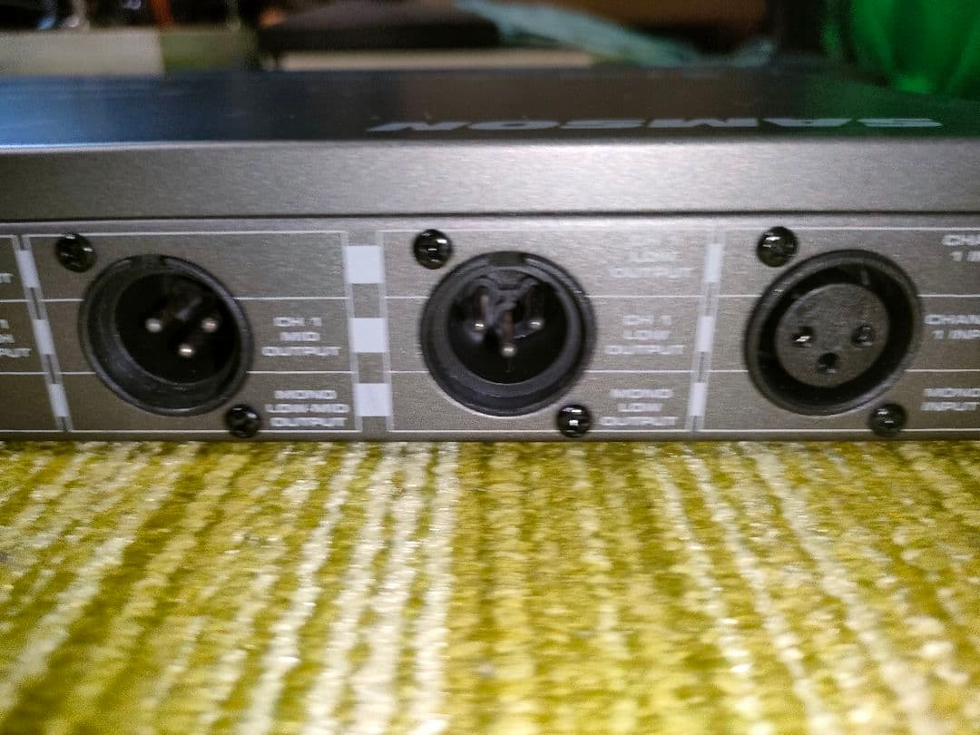 配信機器・PA機器・レコーディング機器 SAMSON S-3-way Stereo/Mono Crossover