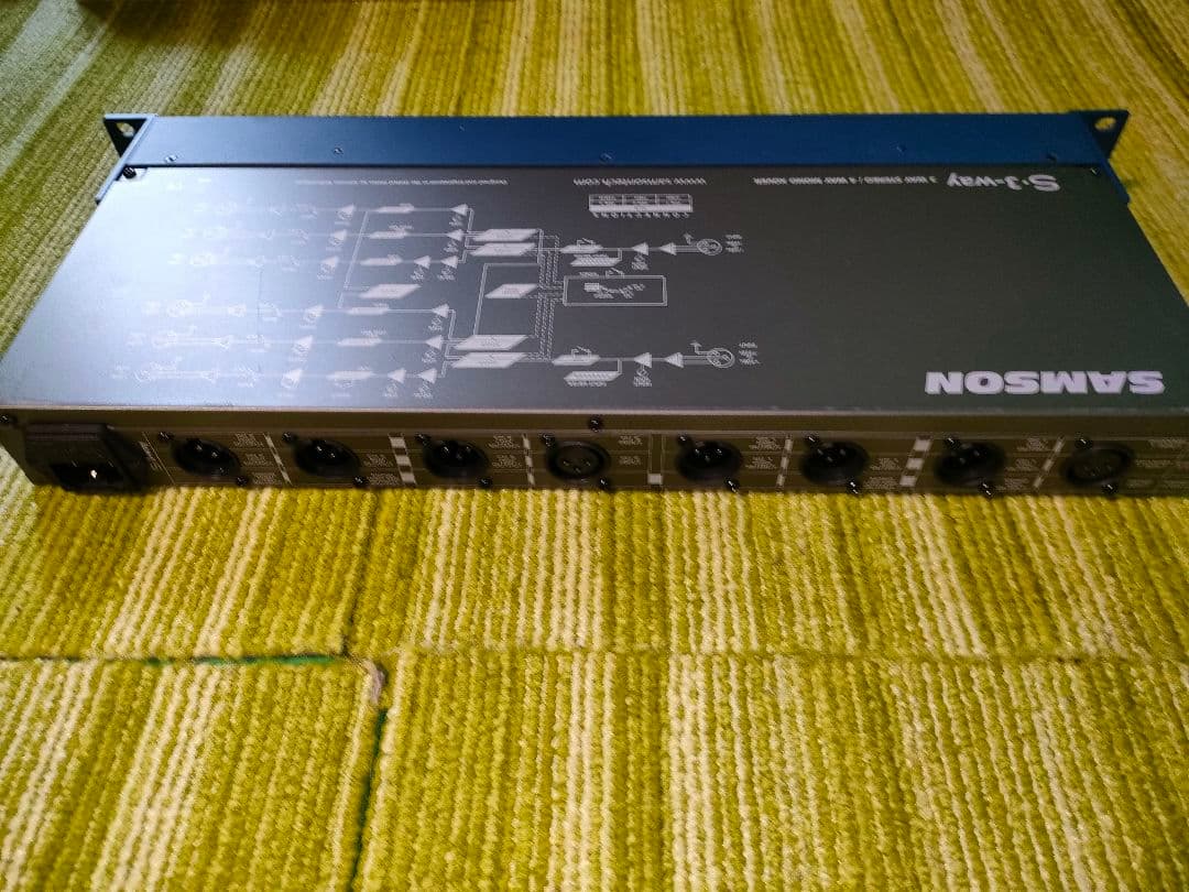 配信機器・PA機器・レコーディング機器 SAMSON S-3-way Stereo/Mono Crossover