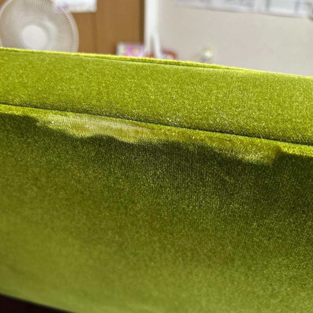 カリモク６０　Kチェア２シーターモケットグリーン