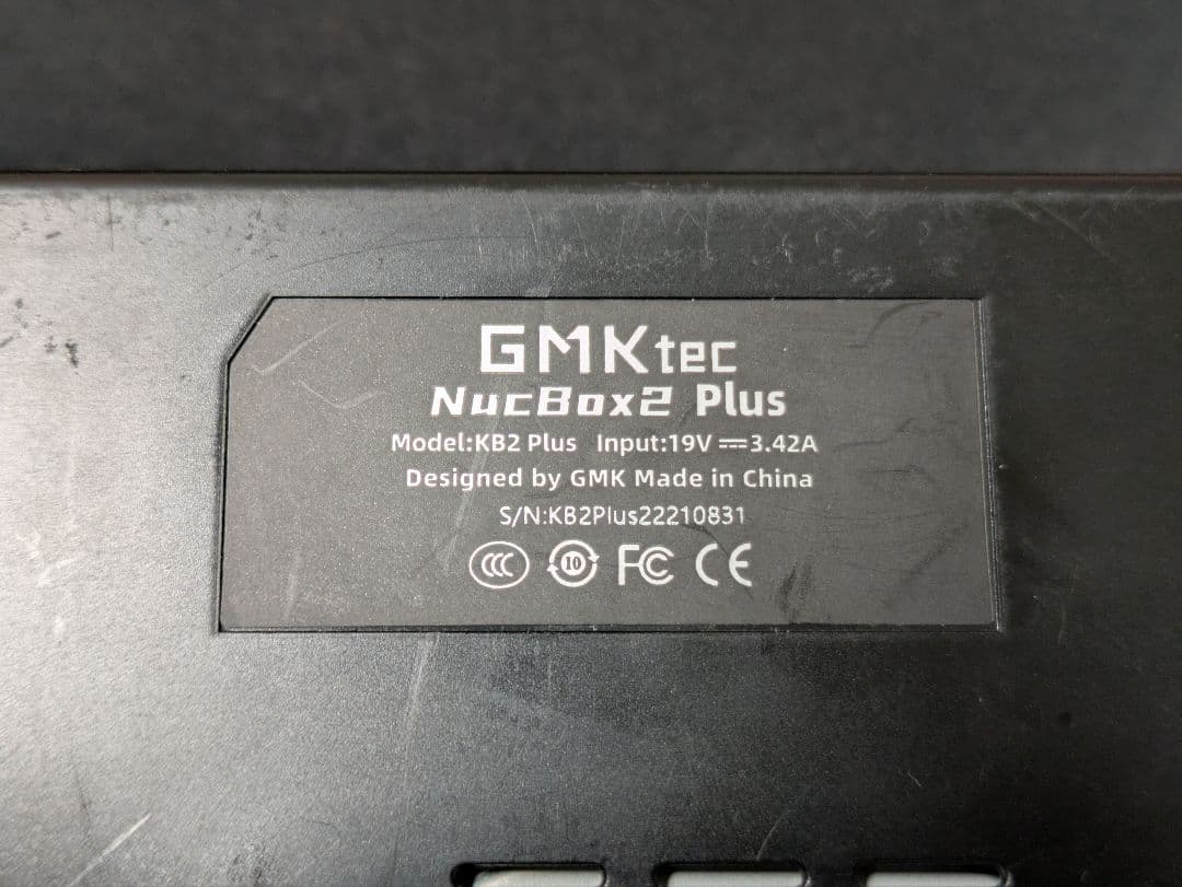 ミニPC GMKtec Intel i5-1135G7 Win11Pro