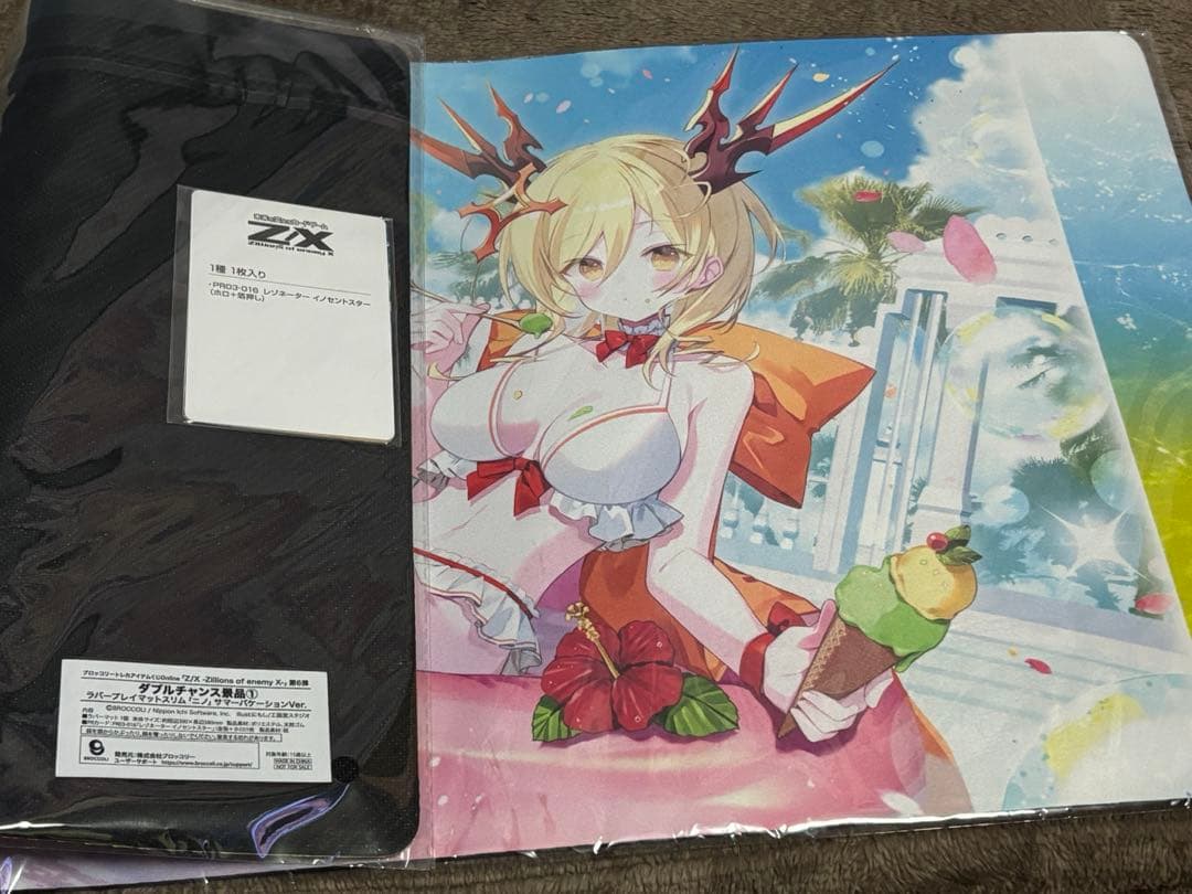 ゼクス Z/X ニノ プレイマット PR レゾネーター イノセントスター