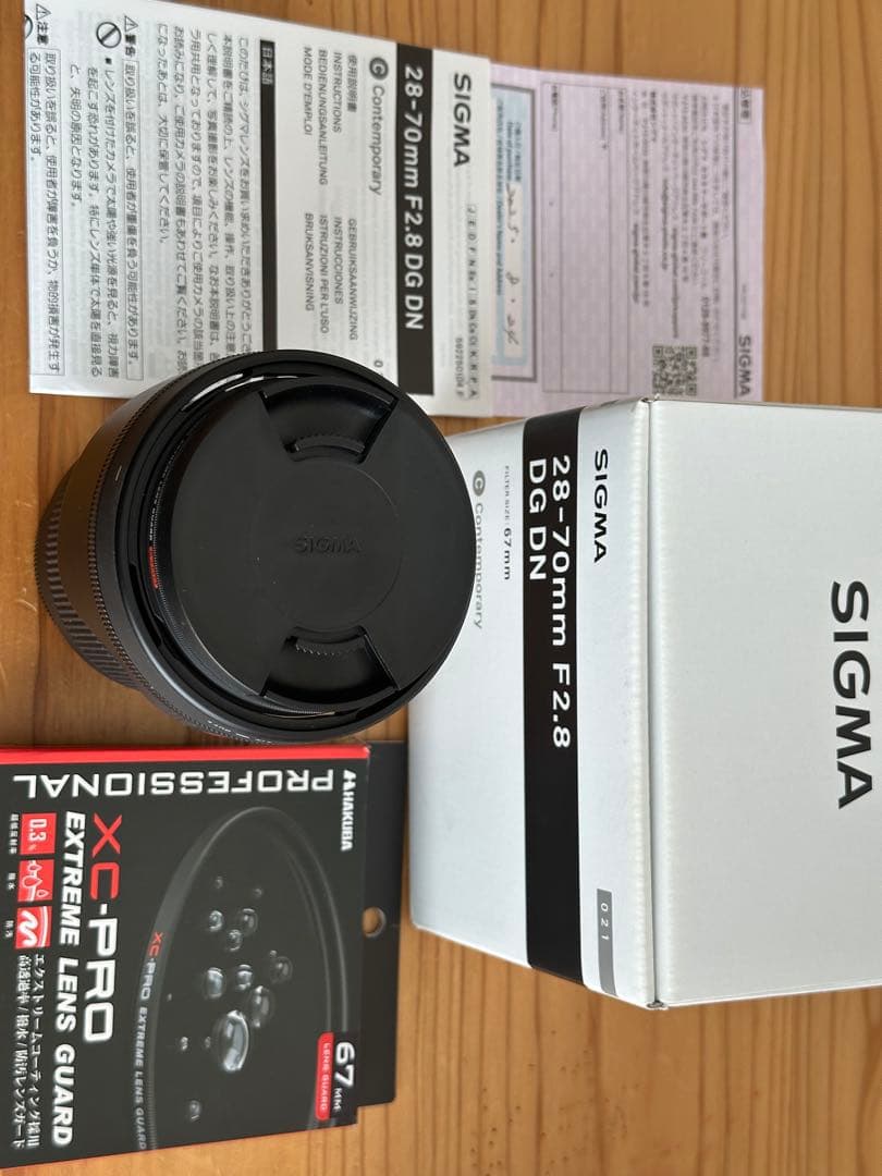【新品】SIGMA 28-70mm F2.8 DG DN ズームレンズ
