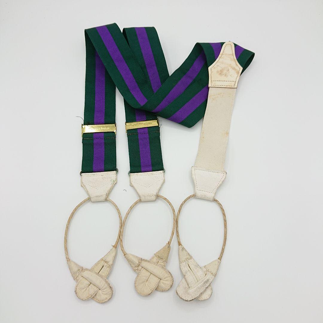 珍品 アルバートサーストン✕アランフラッサー ガットブレース サスペンダー