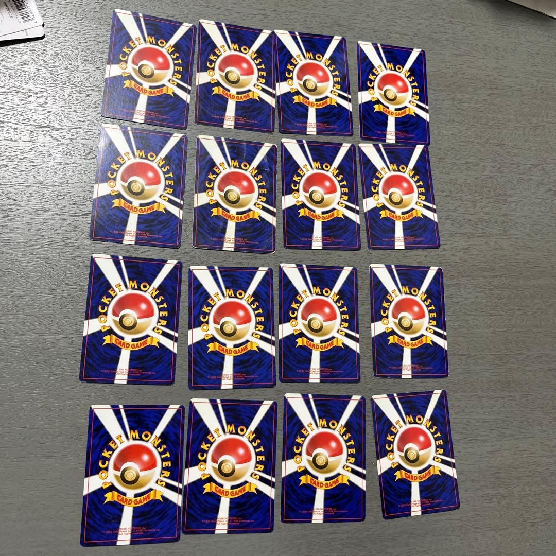 ポケモンカードセット ファイヤーとロケット団セット　16枚 旧裏　初期