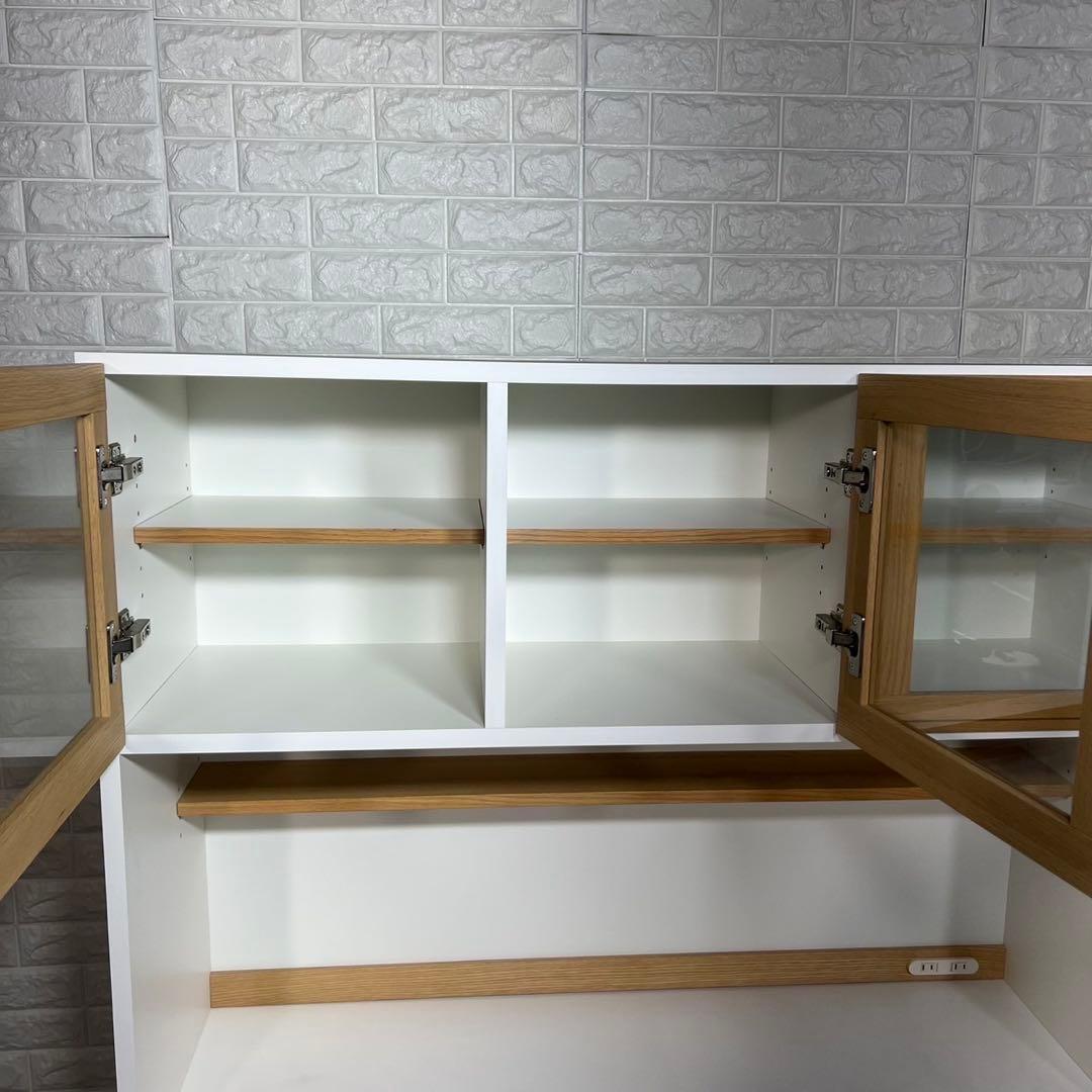 MOMO NATURAL モモナチュラル カップボード 食器棚 収納 A064