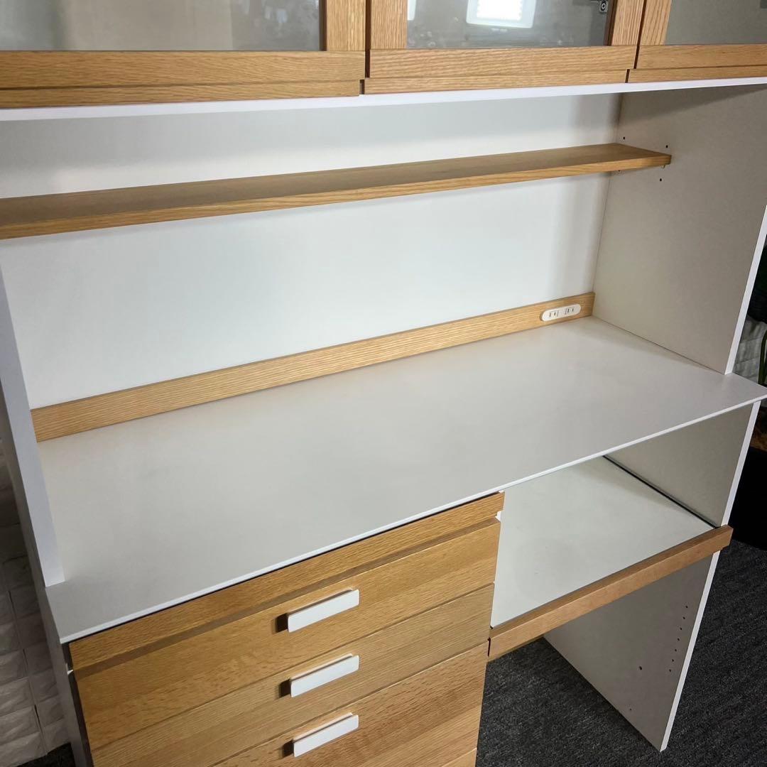 MOMO NATURAL モモナチュラル カップボード 食器棚 収納 A064