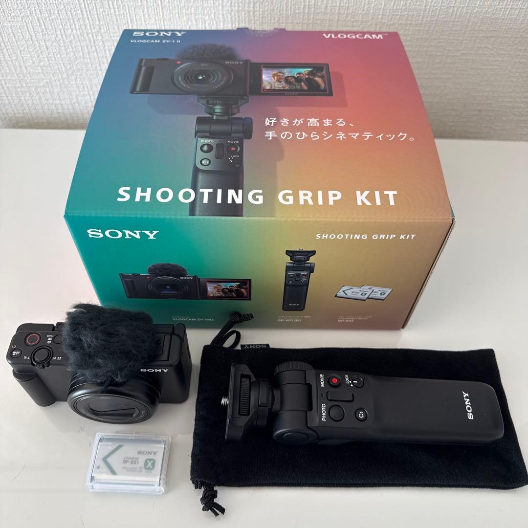 SONY VLOGCAM ZV-1 Ⅱ SHOOTING GRIP KIT