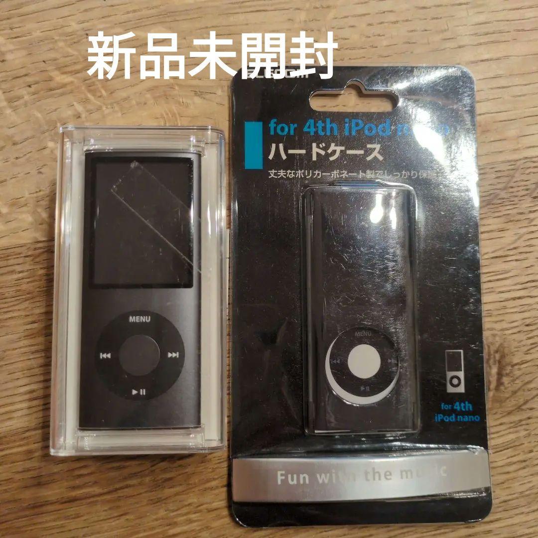【新品未開封！】iPod nano 第四世代 ブラック ８ギガ