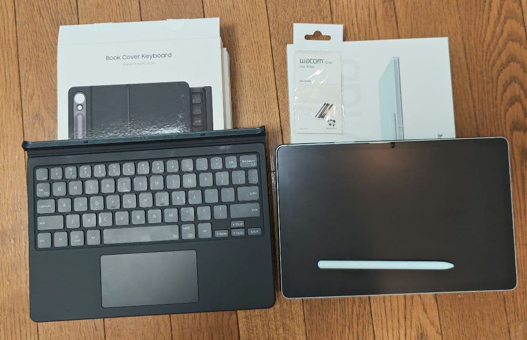 Galaxys s9 fe ＆ Keyboard ペンとWacomペン先