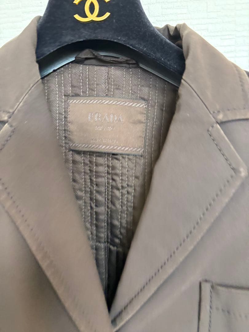 PRADA ブラウン テーラードコート