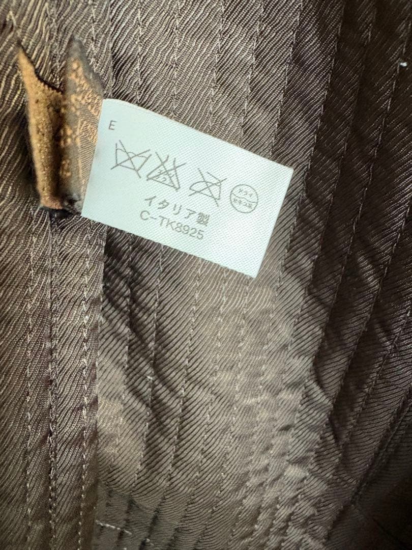 PRADA ブラウン テーラードコート