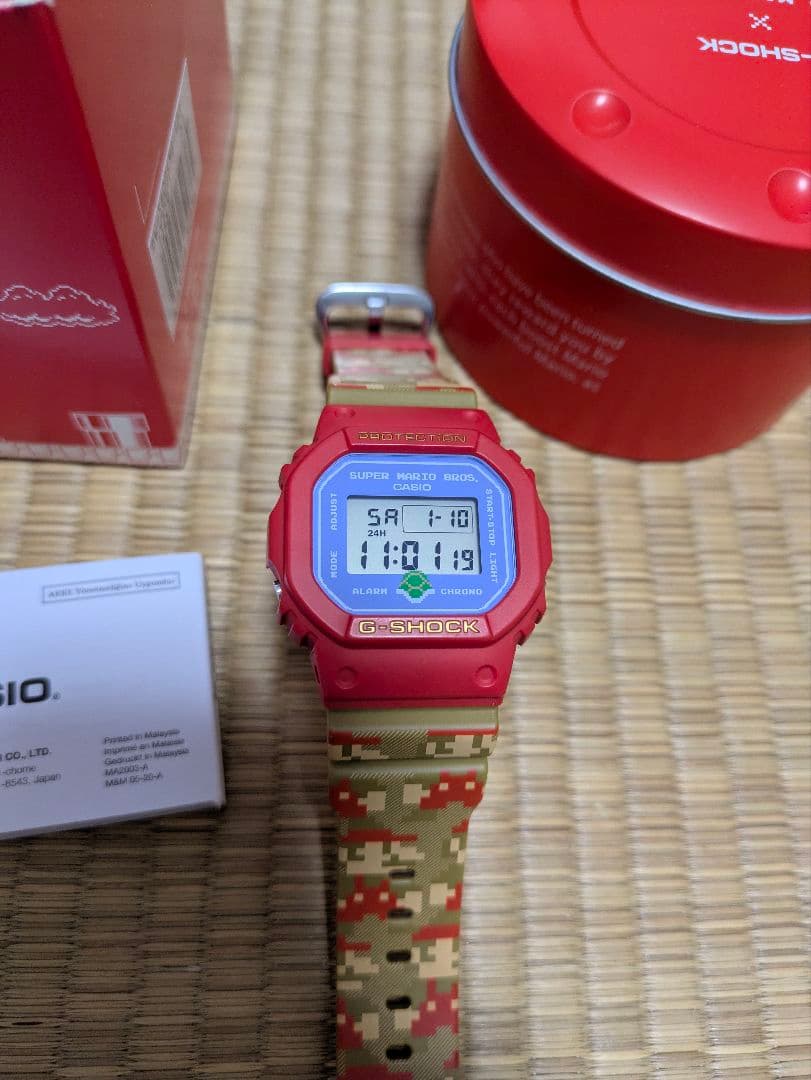 G-SHOCK x スーパーマリオ　コラボ　DW-5600 中古