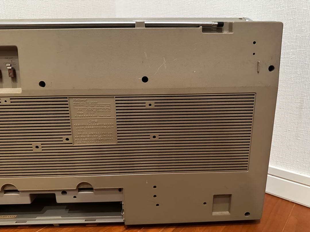 【希少】ナショナル ラジカセ RX-5600 メタルテープ 動作確認済