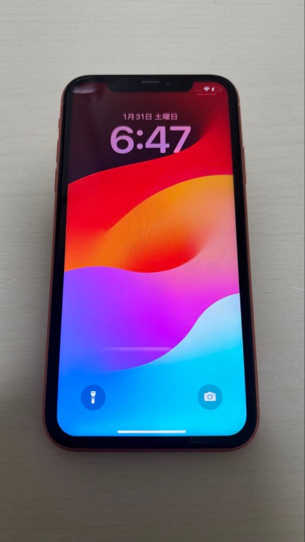 Apple iPhone XR (コーラル)