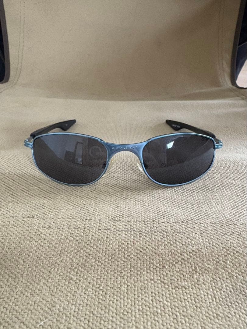 90s oakley square wire y2k メタルフレーム
