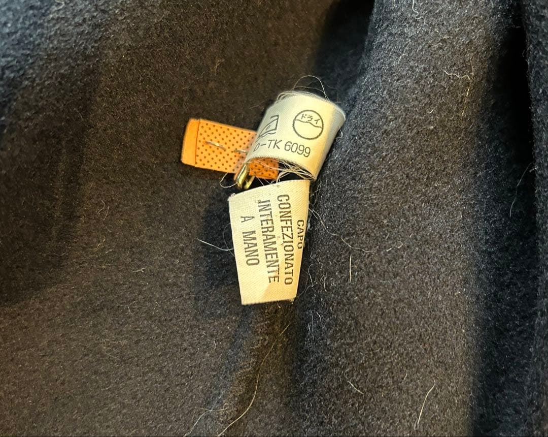 カシミヤ　ダブルフェイスコート　ロロピアーナ　イタリア製　44