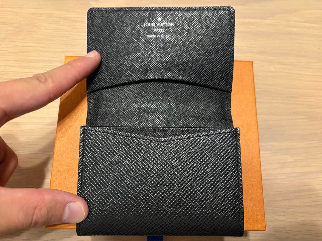 【美品】LOUIS VUITTON ルイヴィトン タイガ　名刺入れ　カードケース
