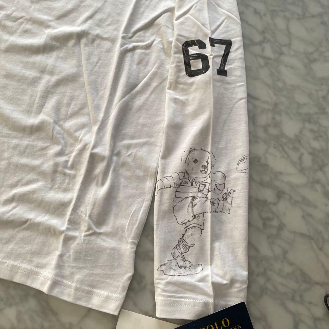 新品未使用ラルフローレン　160 L(14-16)フード付き ポロベアTシャツ