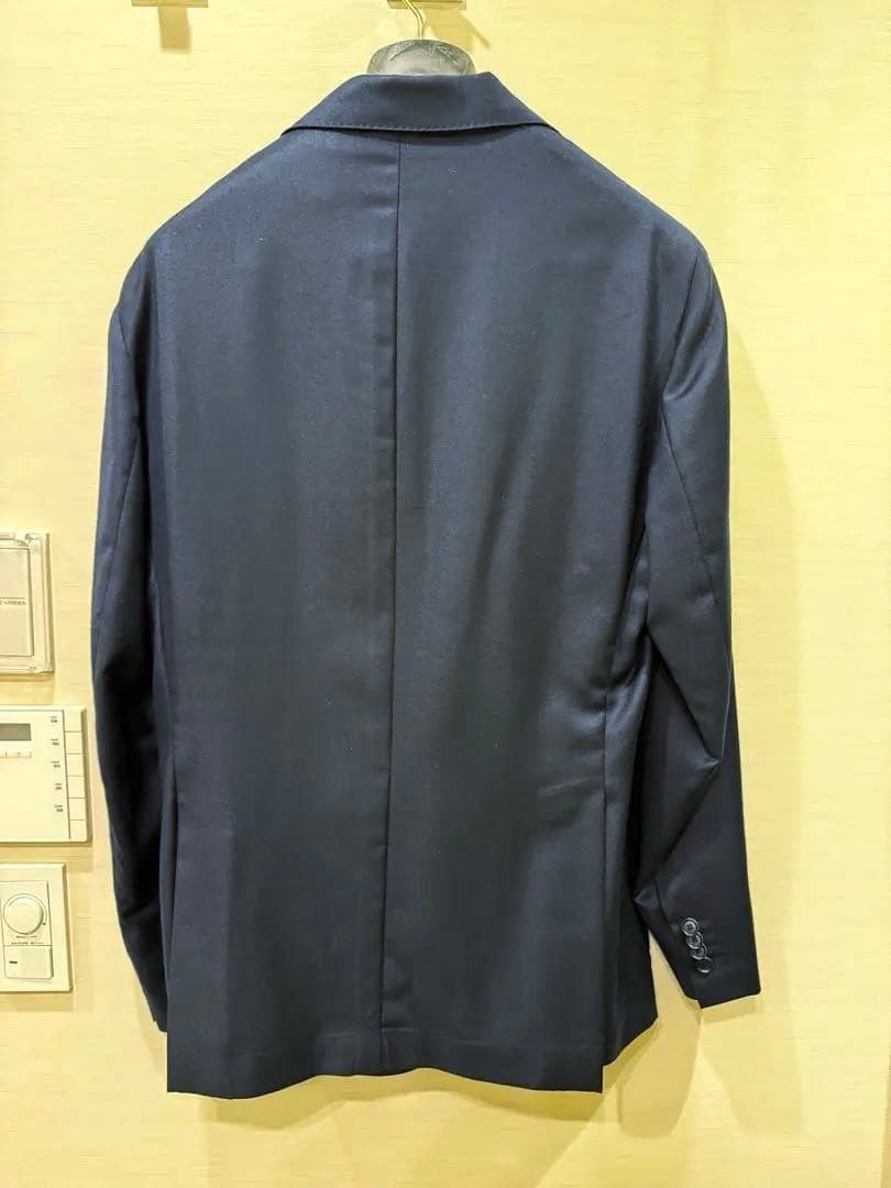 De Petrillo カシミア混ジャケット　ネイビー　50
