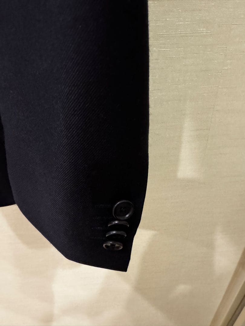 De Petrillo カシミア混ジャケット　ネイビー　50