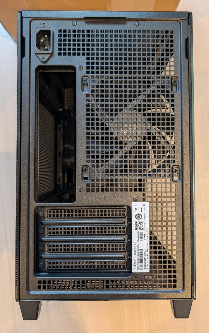 ASUS AP201 PRIME TG CASE ブラック PCケース